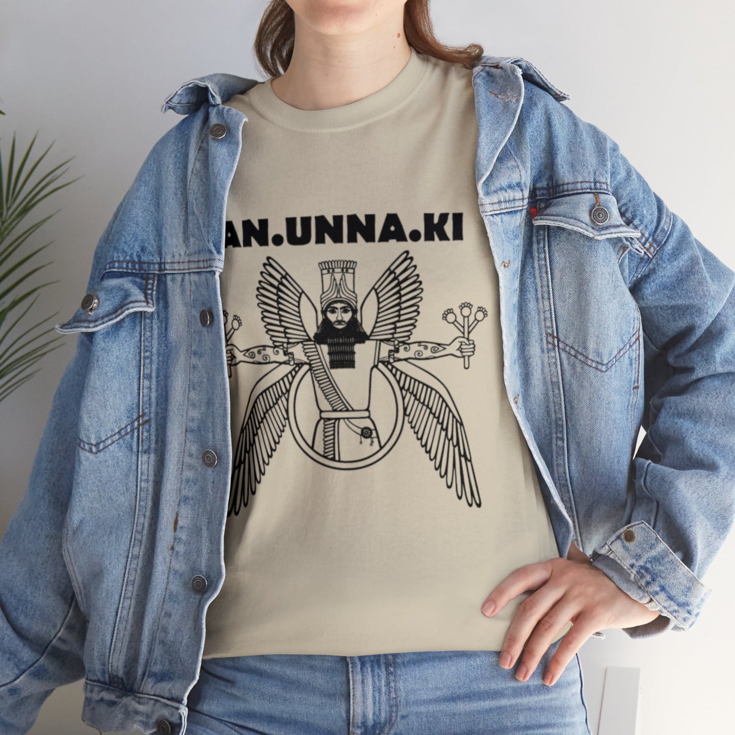 Unisex Heavy Cotton Tee - Anunnaki Ancient Aliens Tshirt