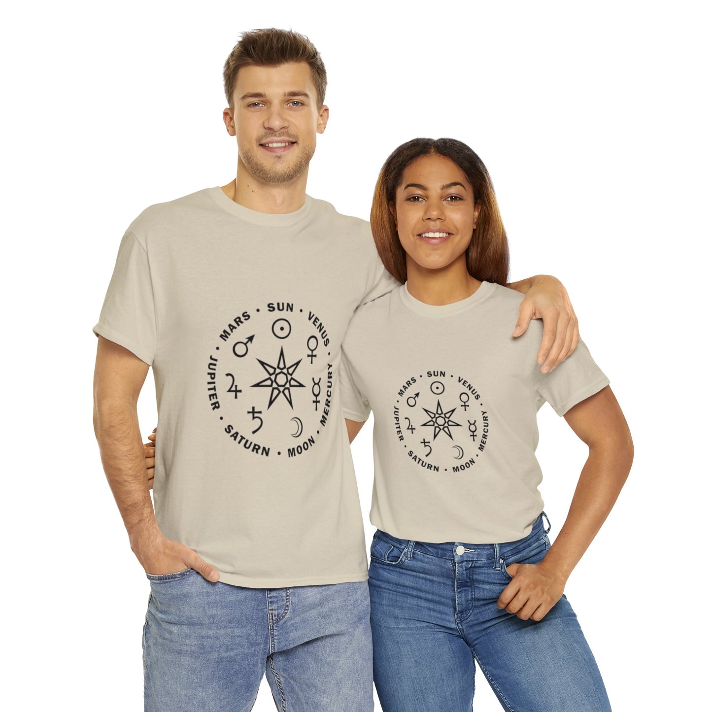 Unisex Heavy Cotton Tee -Astrology T-shirt