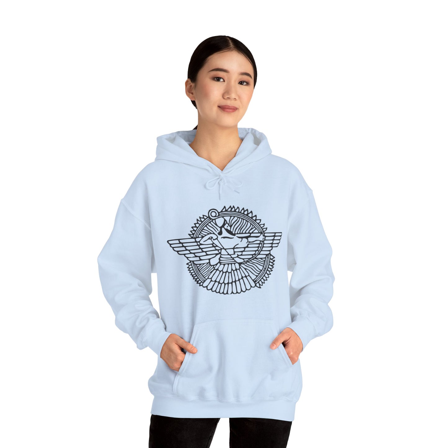 Unisex Heavy Blend™ Hooded Sweatshirt - Anunnaki Logo Hoodie