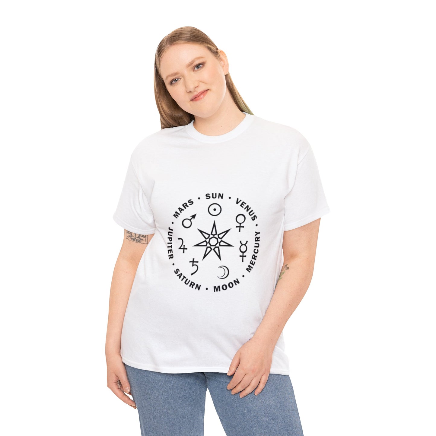 Unisex Heavy Cotton Tee -Astrology T-shirt