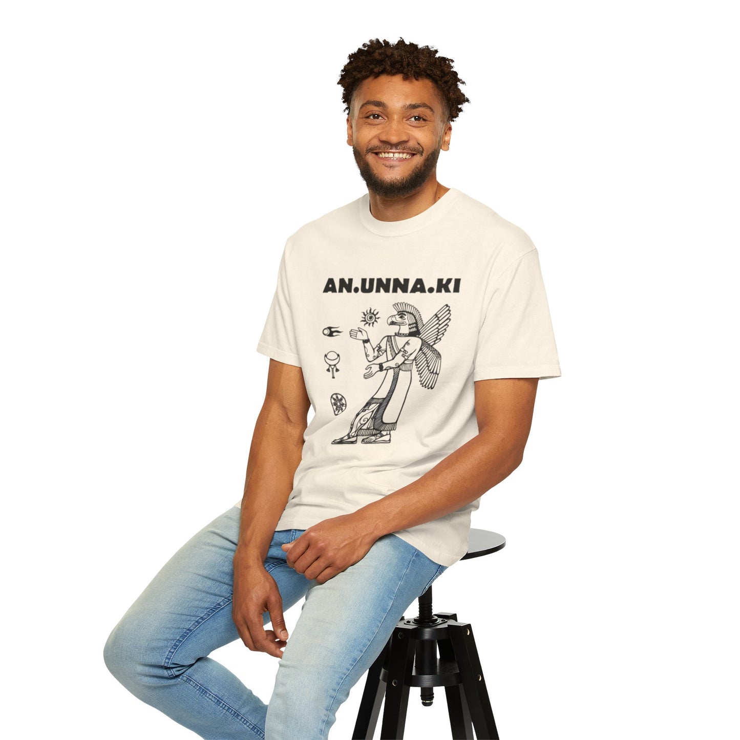 Unisex Garment-Dyed T-shirt - Anunnaki T-Shirt