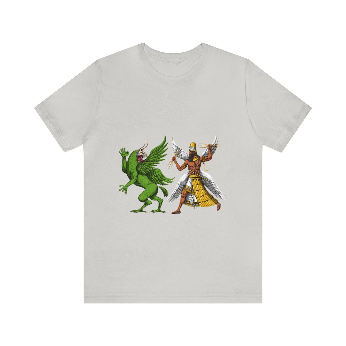 Unisex Marduk vs Tiamat Anunnaki Jersey Short Sleeve Tee