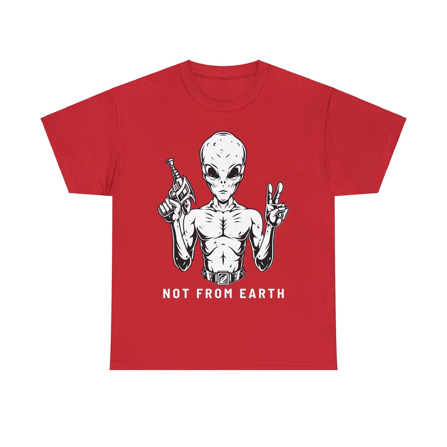 Unisex Heavy Cotton Tee - Not From Earth T-shirt