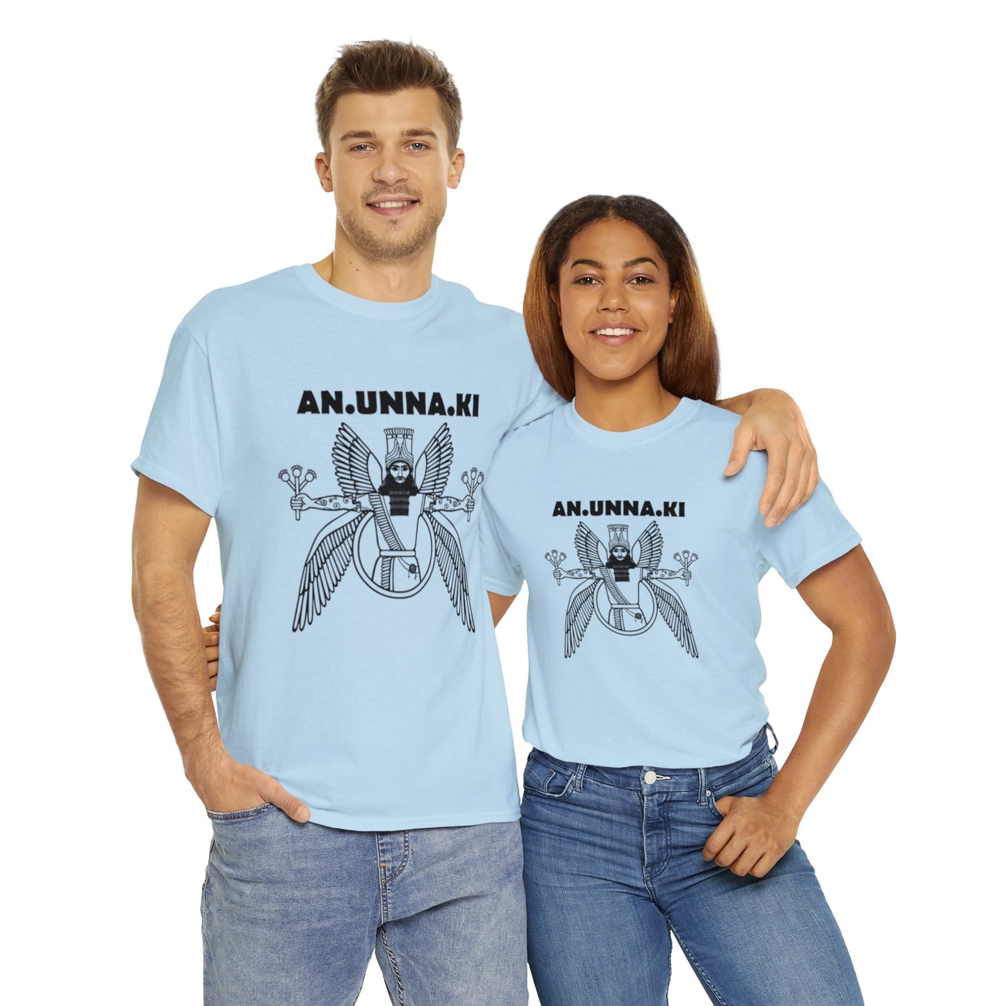 Unisex Heavy Cotton Tee - Anunnaki Ancient Aliens Tshirt