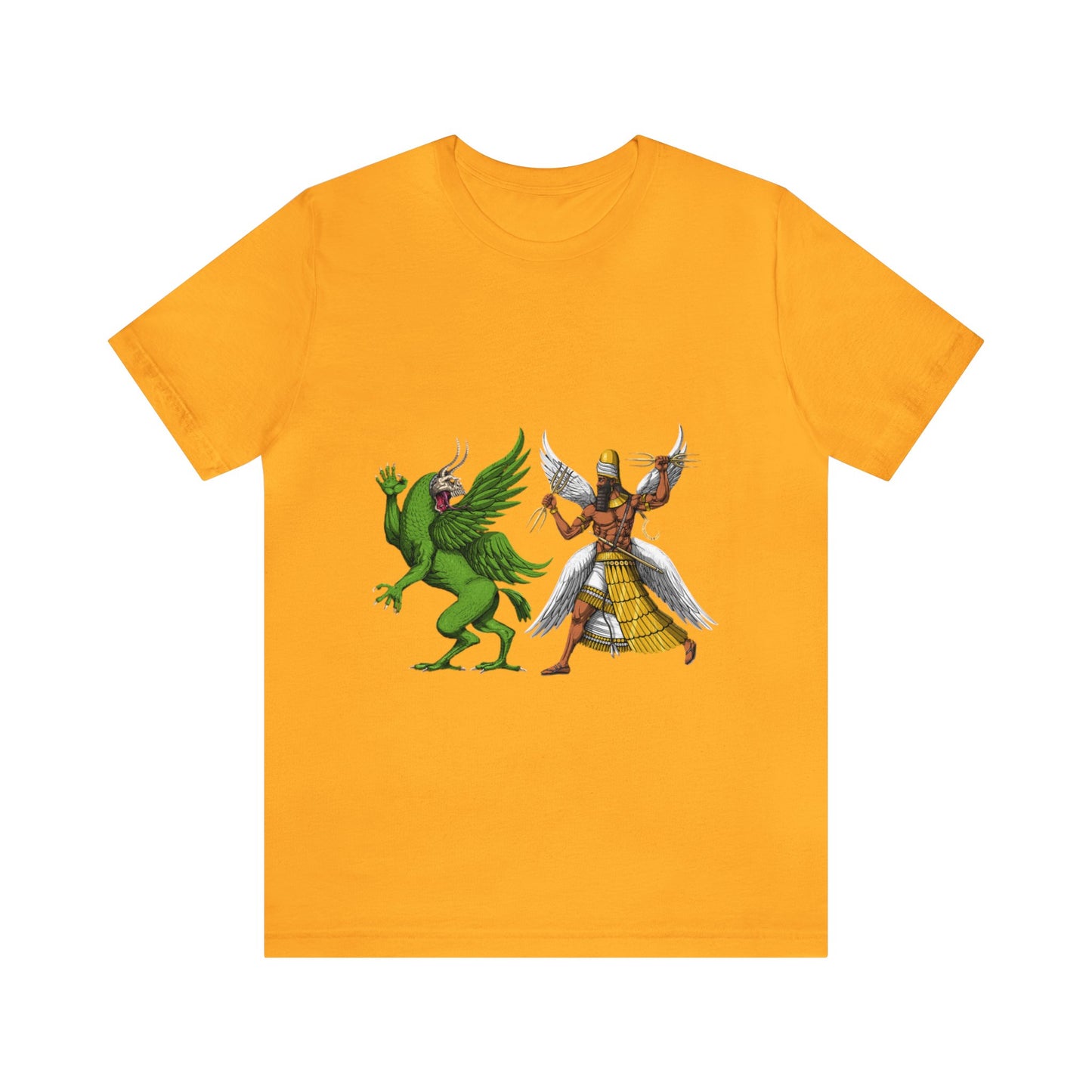 Unisex Marduk vs Tiamat Anunnaki Jersey Short Sleeve Tee