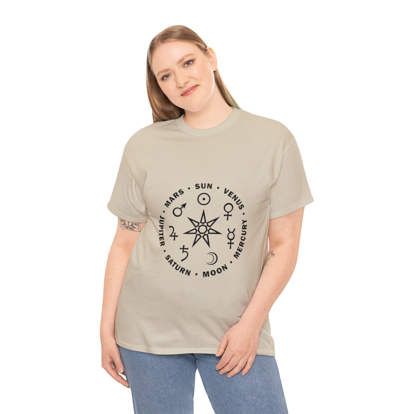 Unisex Heavy Cotton Tee -Astrology T-shirt
