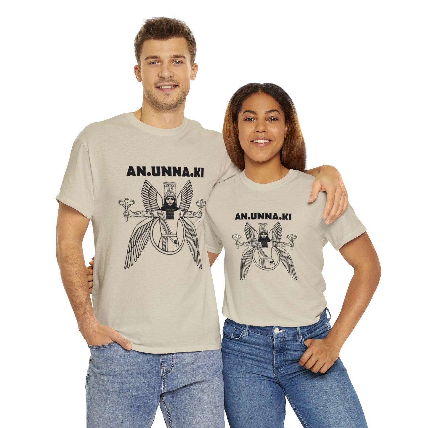 Unisex Heavy Cotton Tee - Anunnaki Ancient Aliens Tshirt