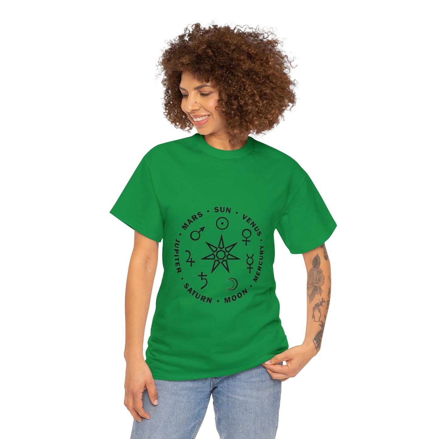 Unisex Heavy Cotton Tee -Astrology T-shirt