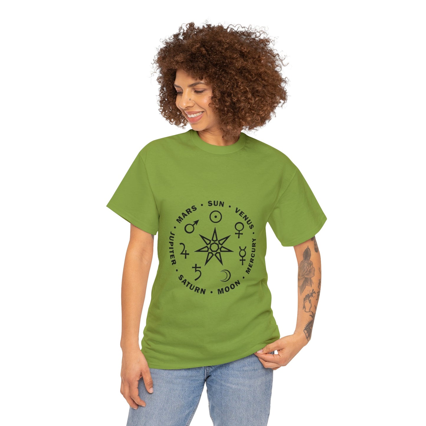 Unisex Heavy Cotton Tee -Astrology T-shirt