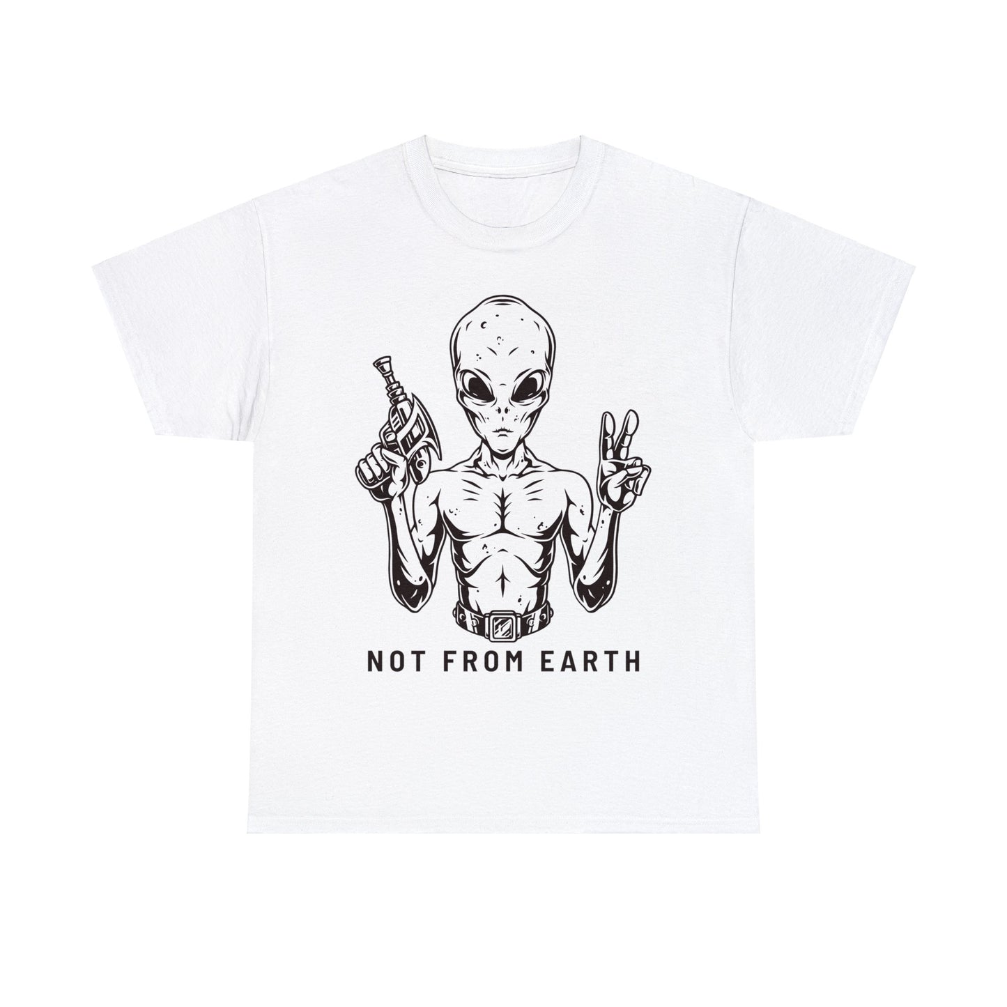 Unisex Heavy Cotton Tee - Not From Earth T-shirt