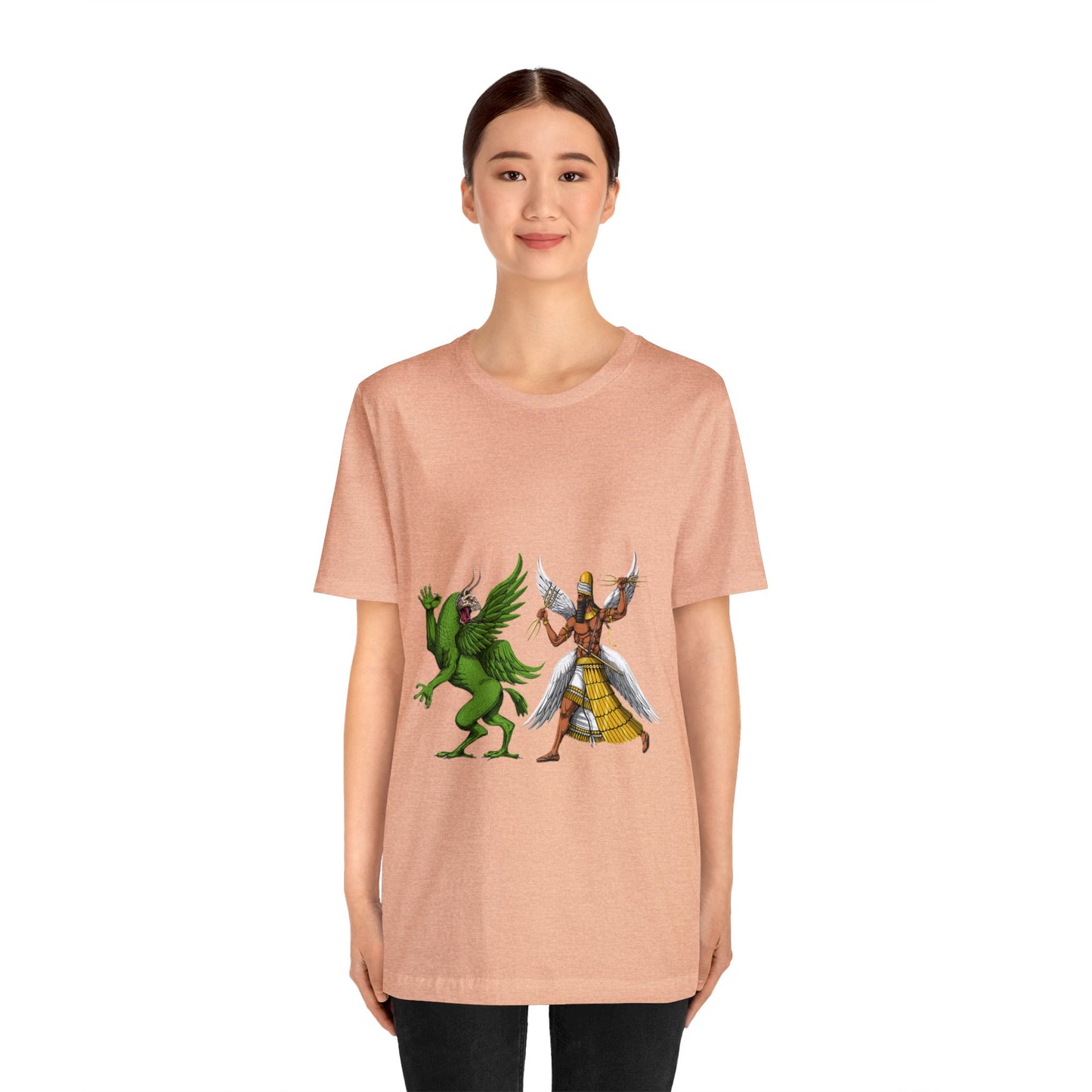 Unisex Marduk vs Tiamat Anunnaki Jersey Short Sleeve Tee