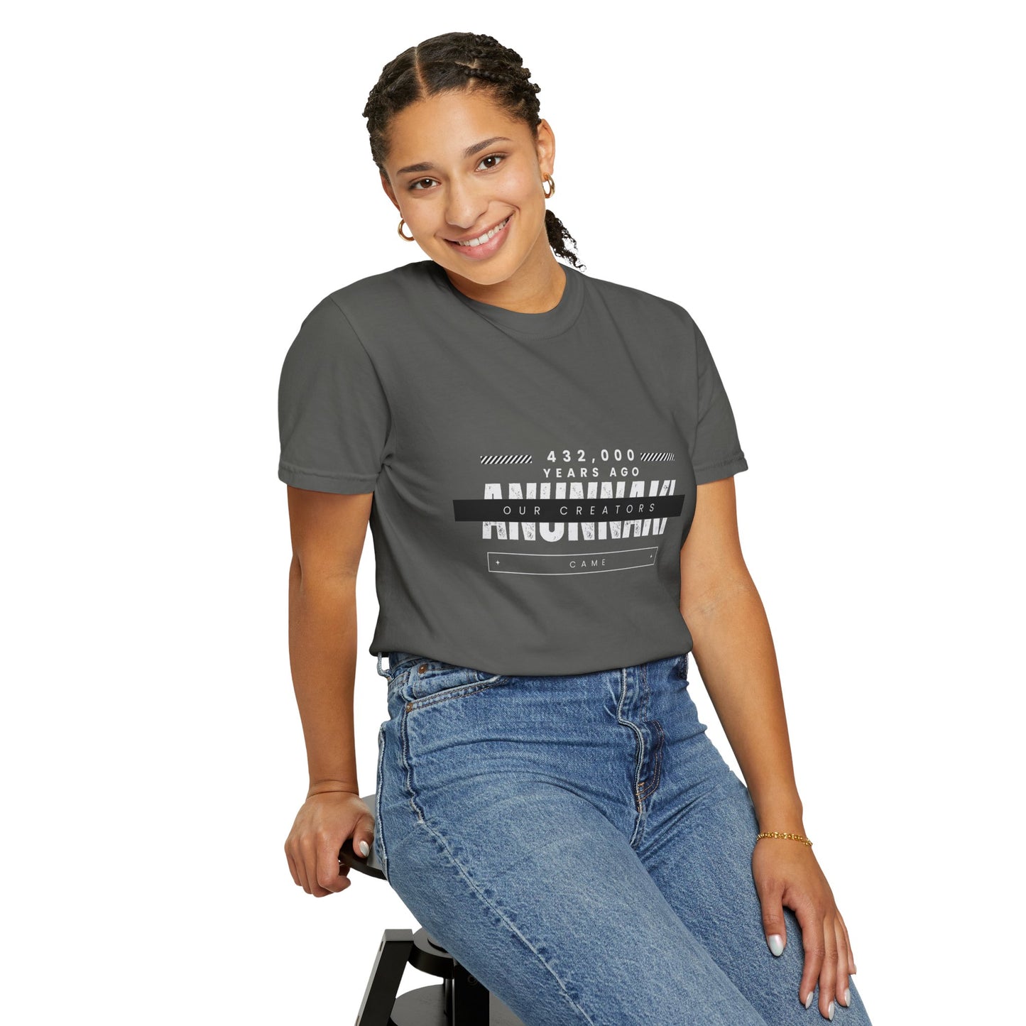 Unisex Garment-Dyed T-shirt - Anunnaki Quote T-Shirt