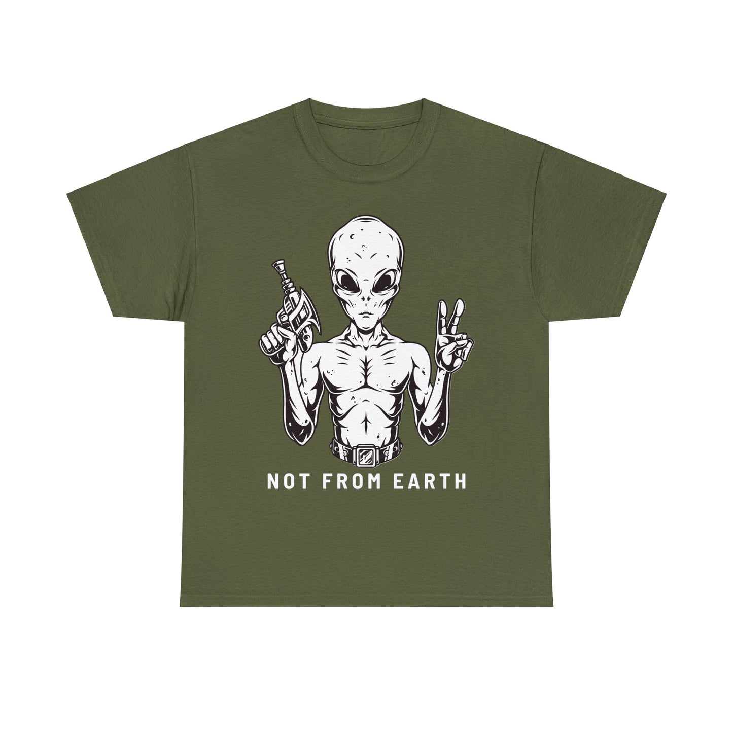 Unisex Heavy Cotton Tee - Not From Earth T-shirt