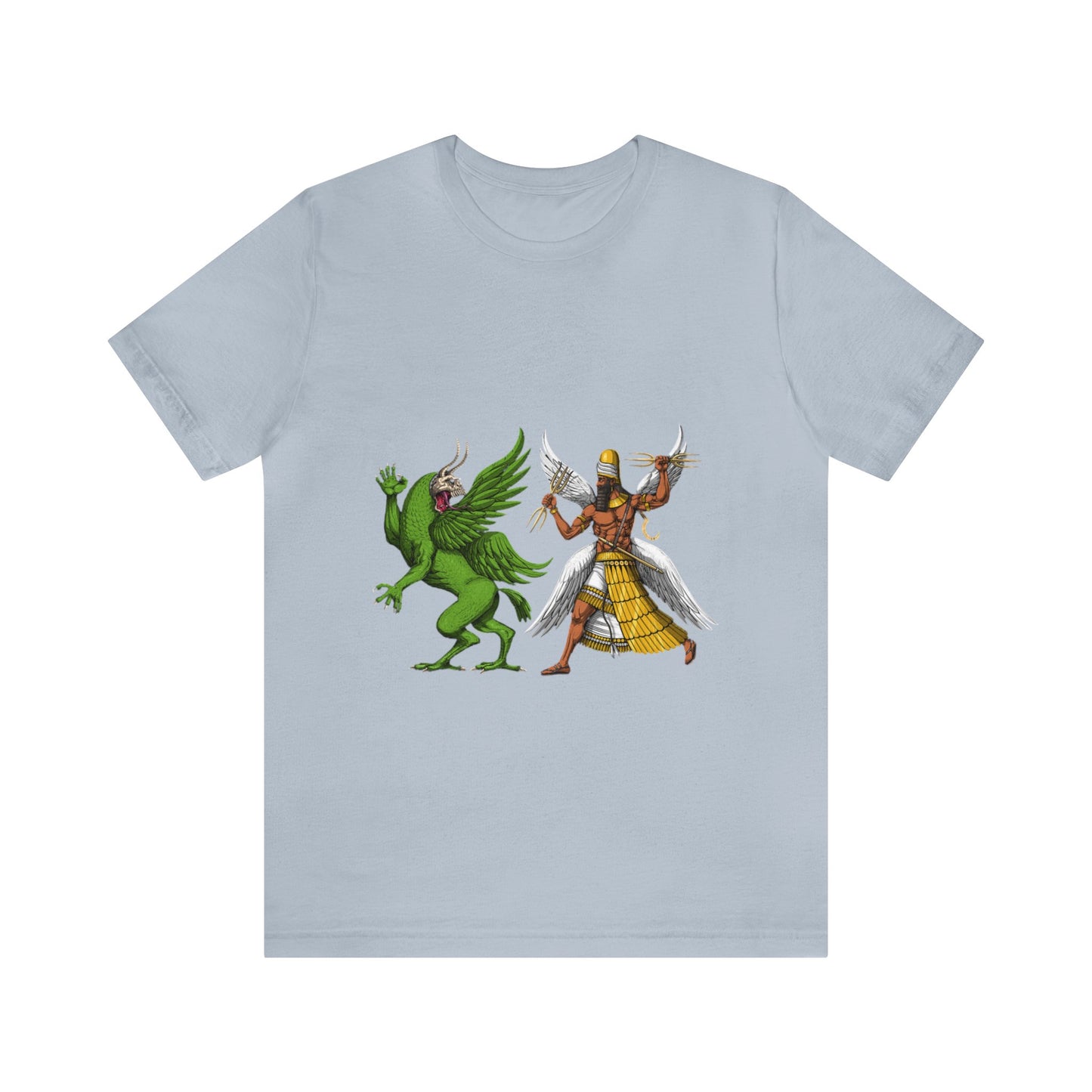 Unisex Marduk vs Tiamat Anunnaki Jersey Short Sleeve Tee