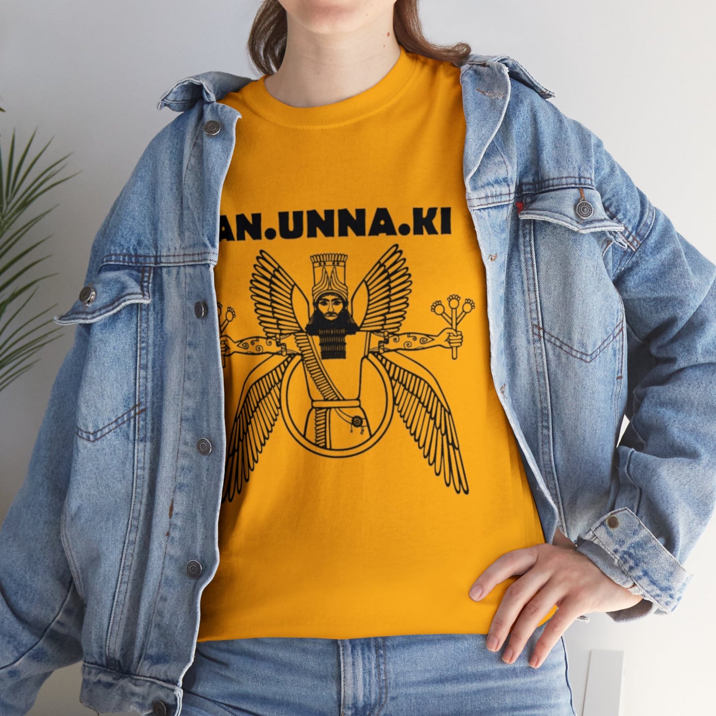 Unisex Heavy Cotton Tee - Anunnaki Ancient Aliens Tshirt