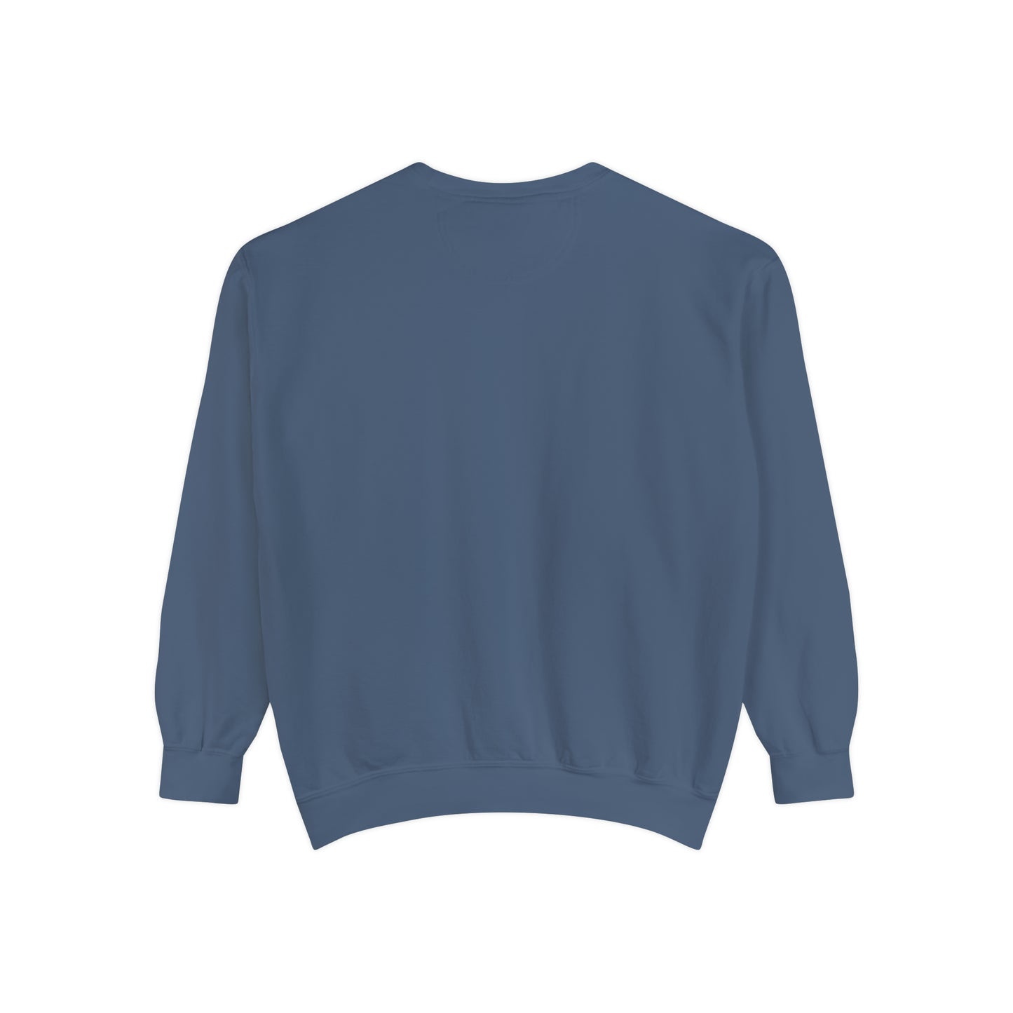 Unisex Garment-Dyed Sweatshirt - Anunnaki God Printed Sweatshirt