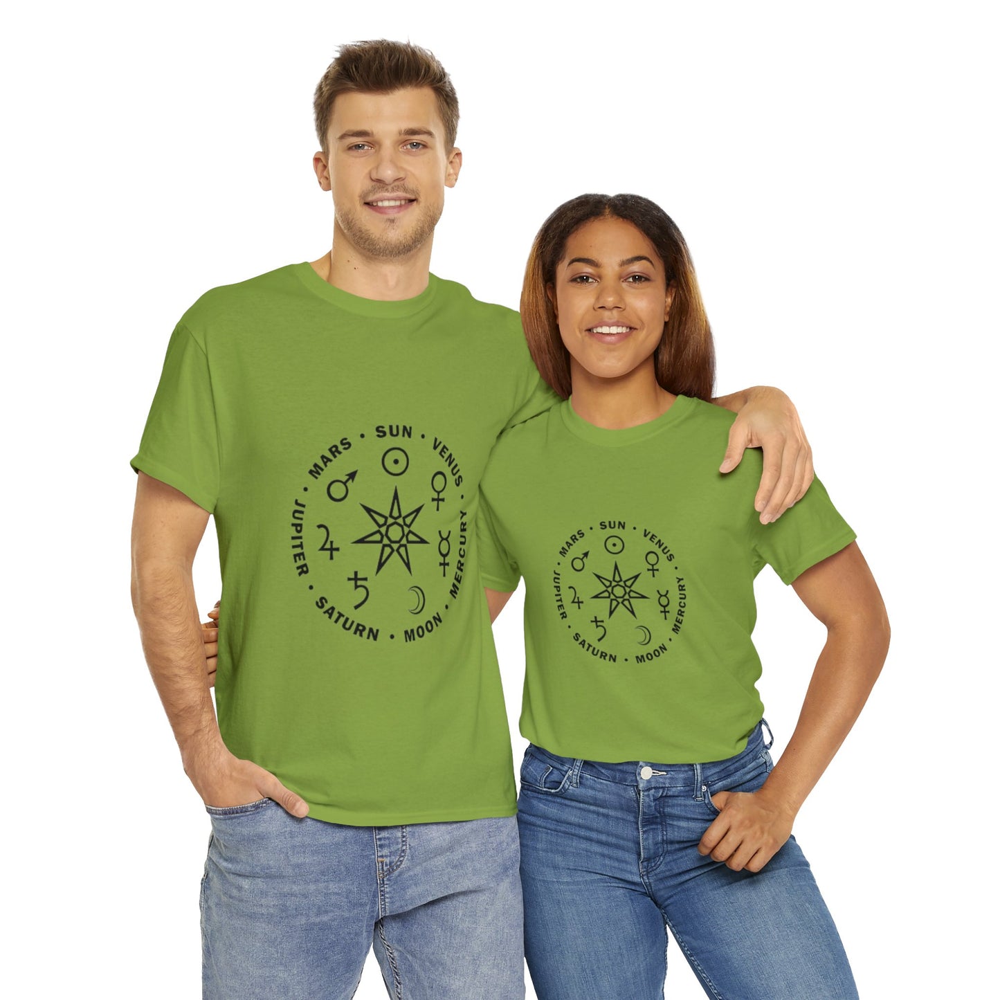 Unisex Heavy Cotton Tee -Astrology T-shirt