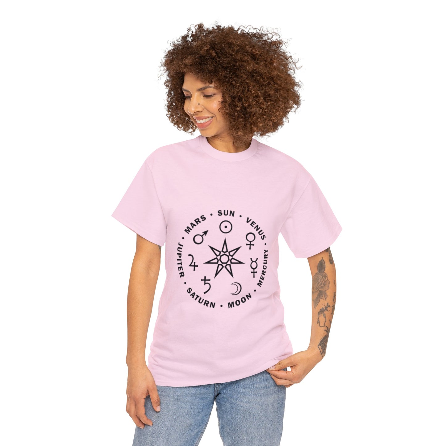 Unisex Heavy Cotton Tee -Astrology T-shirt