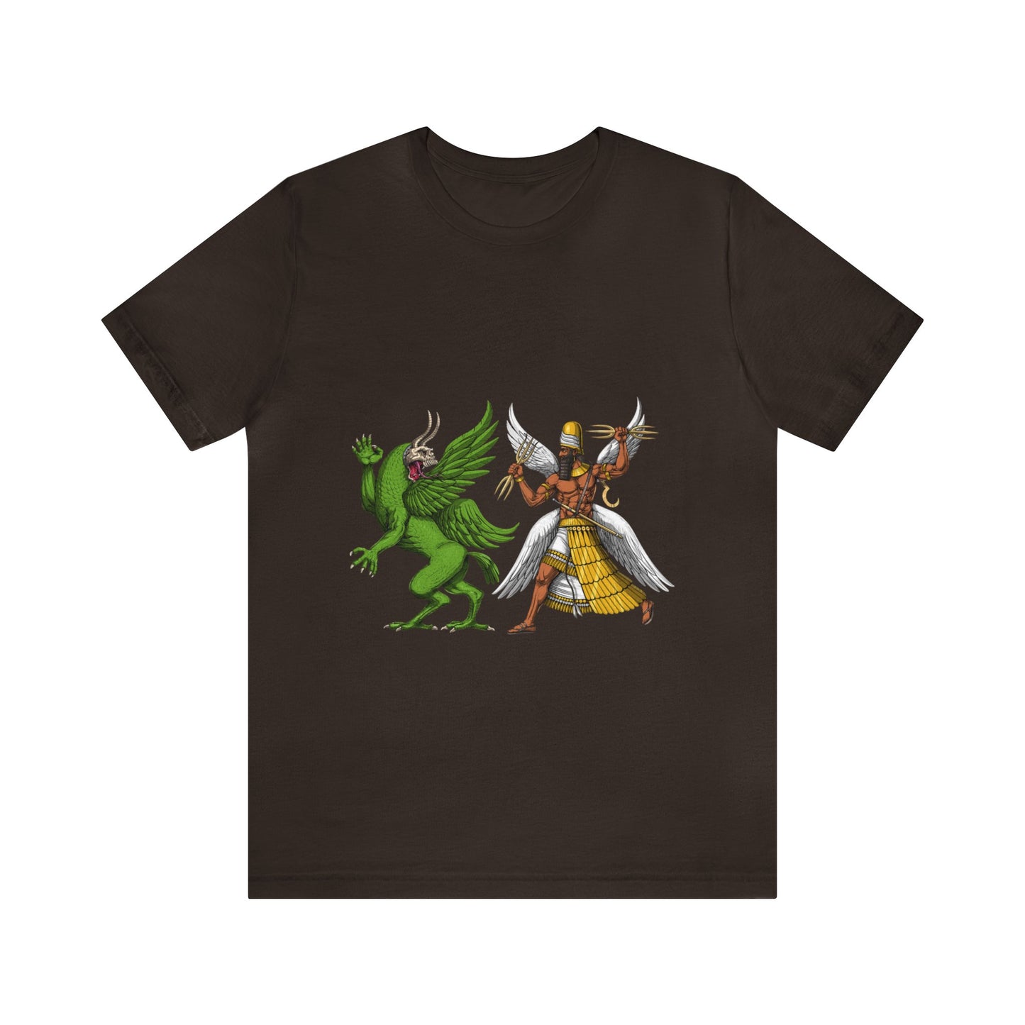 Unisex Marduk vs Tiamat Anunnaki Jersey Short Sleeve Tee
