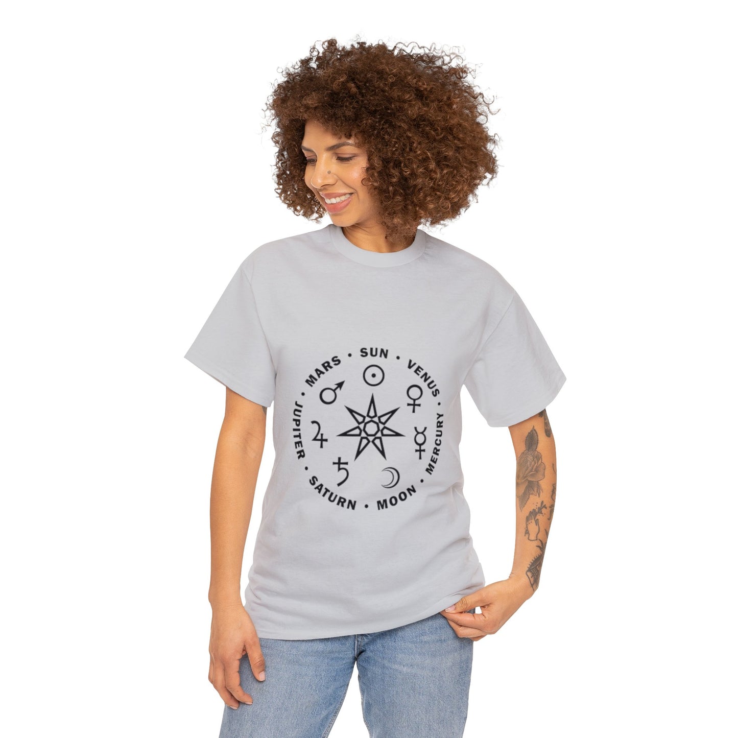Unisex Heavy Cotton Tee -Astrology T-shirt