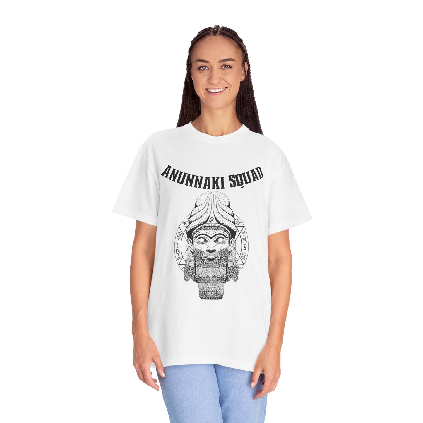 Anunnaki Squad Unisex Garment-Dyed T-shirt