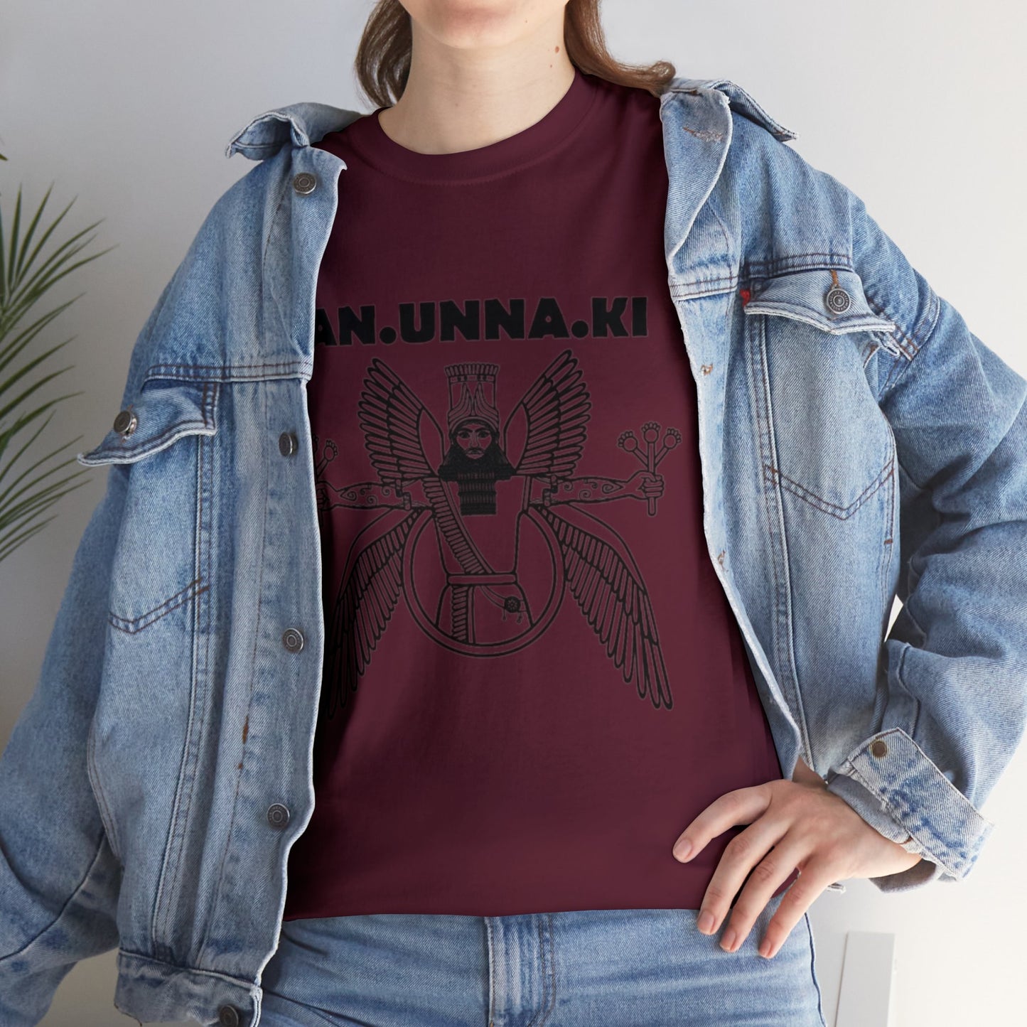 Unisex Heavy Cotton Tee - Anunnaki Ancient Aliens Tshirt