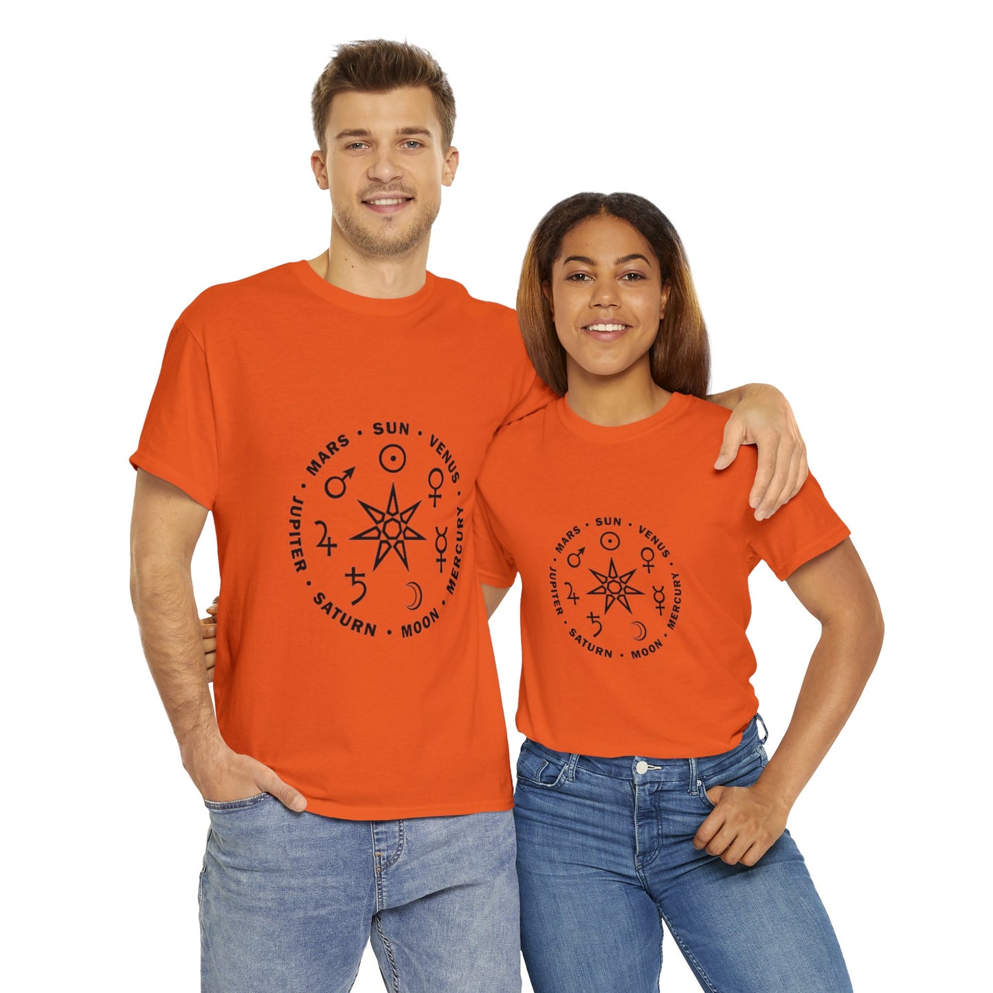 Unisex Heavy Cotton Tee -Astrology T-shirt