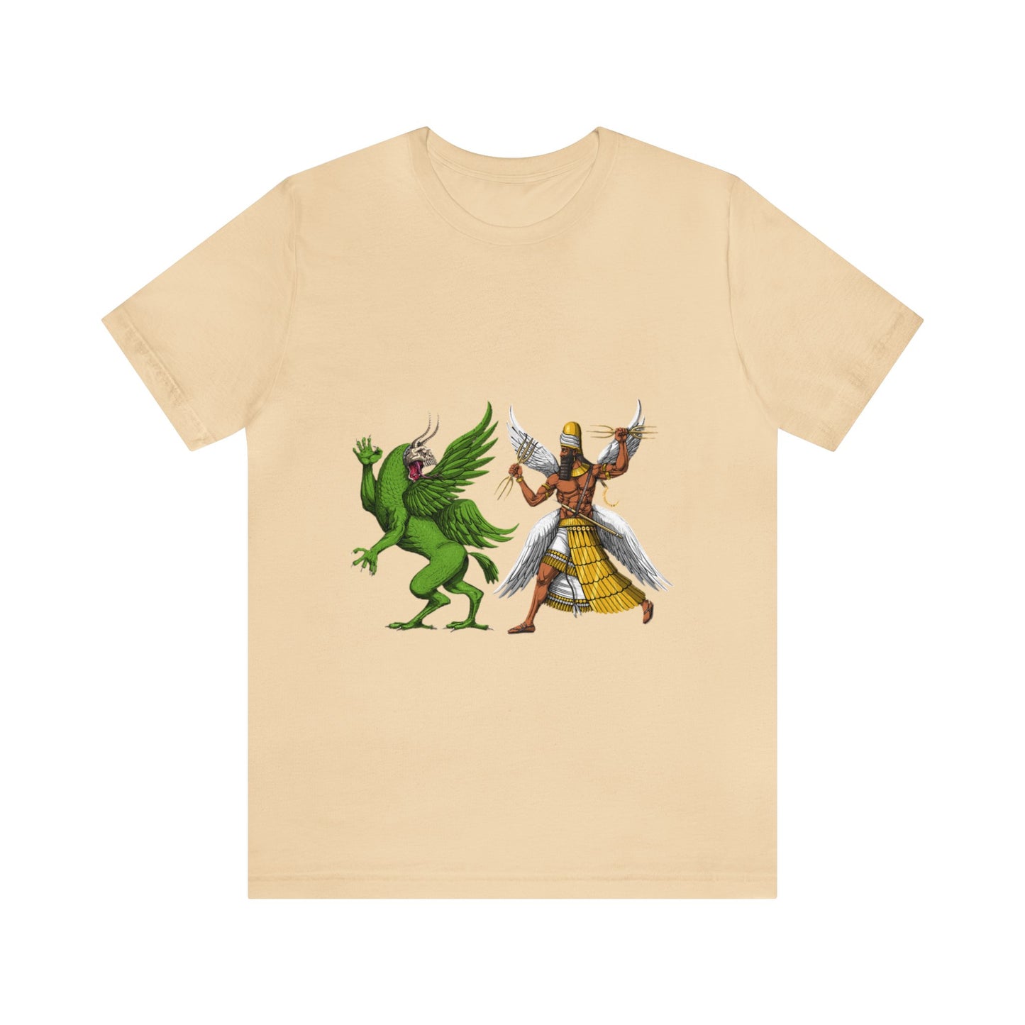 Unisex Marduk vs Tiamat Anunnaki Jersey Short Sleeve Tee