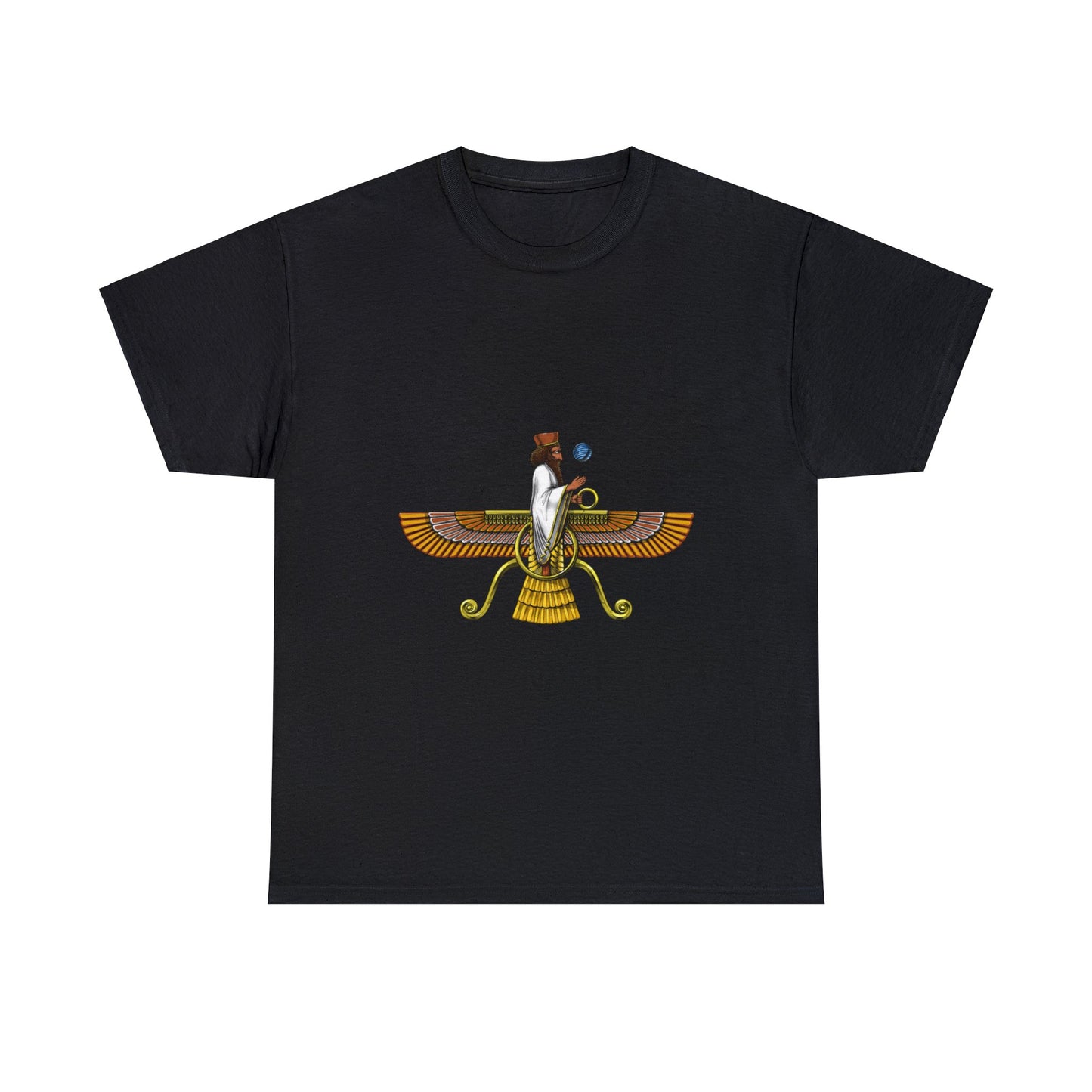 Unisex Heavy Cotton Tee - Anunnaki Enki T-shirt