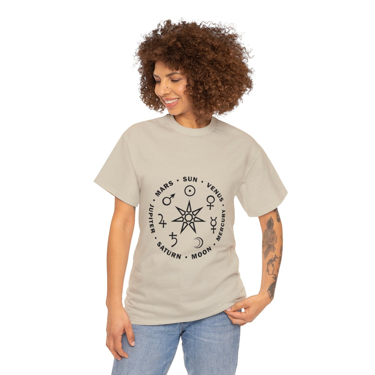 Unisex Heavy Cotton Tee -Astrology T-shirt