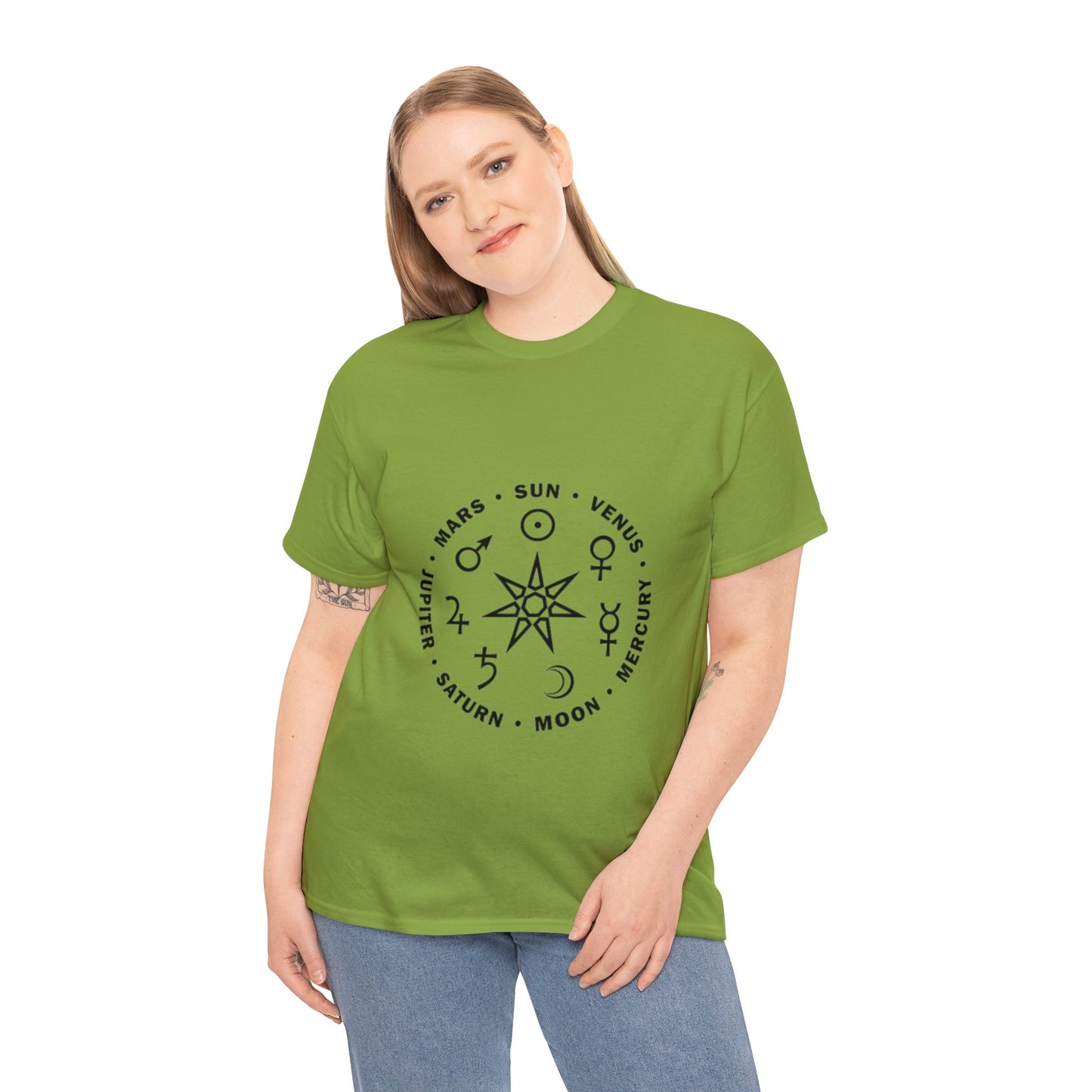 Unisex Heavy Cotton Tee -Astrology T-shirt