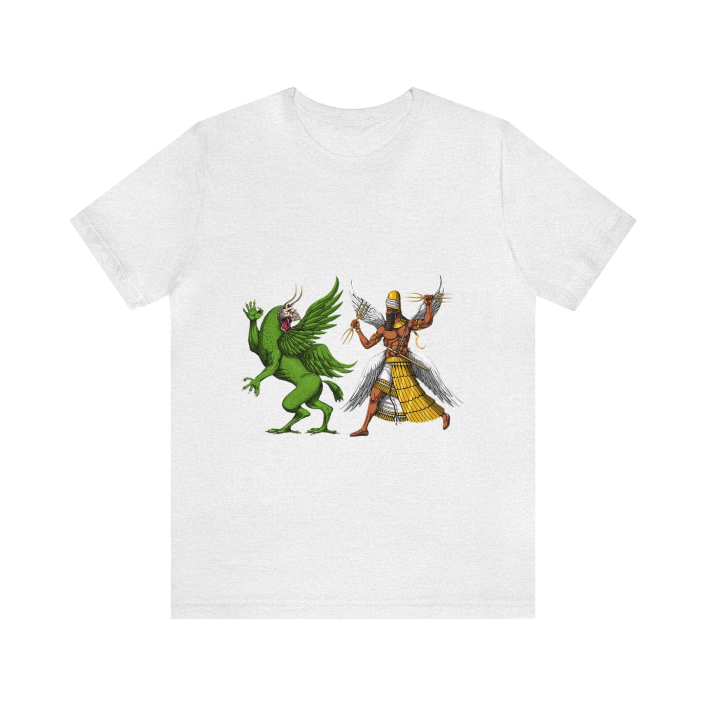 Unisex Marduk vs Tiamat Anunnaki Jersey Short Sleeve Tee