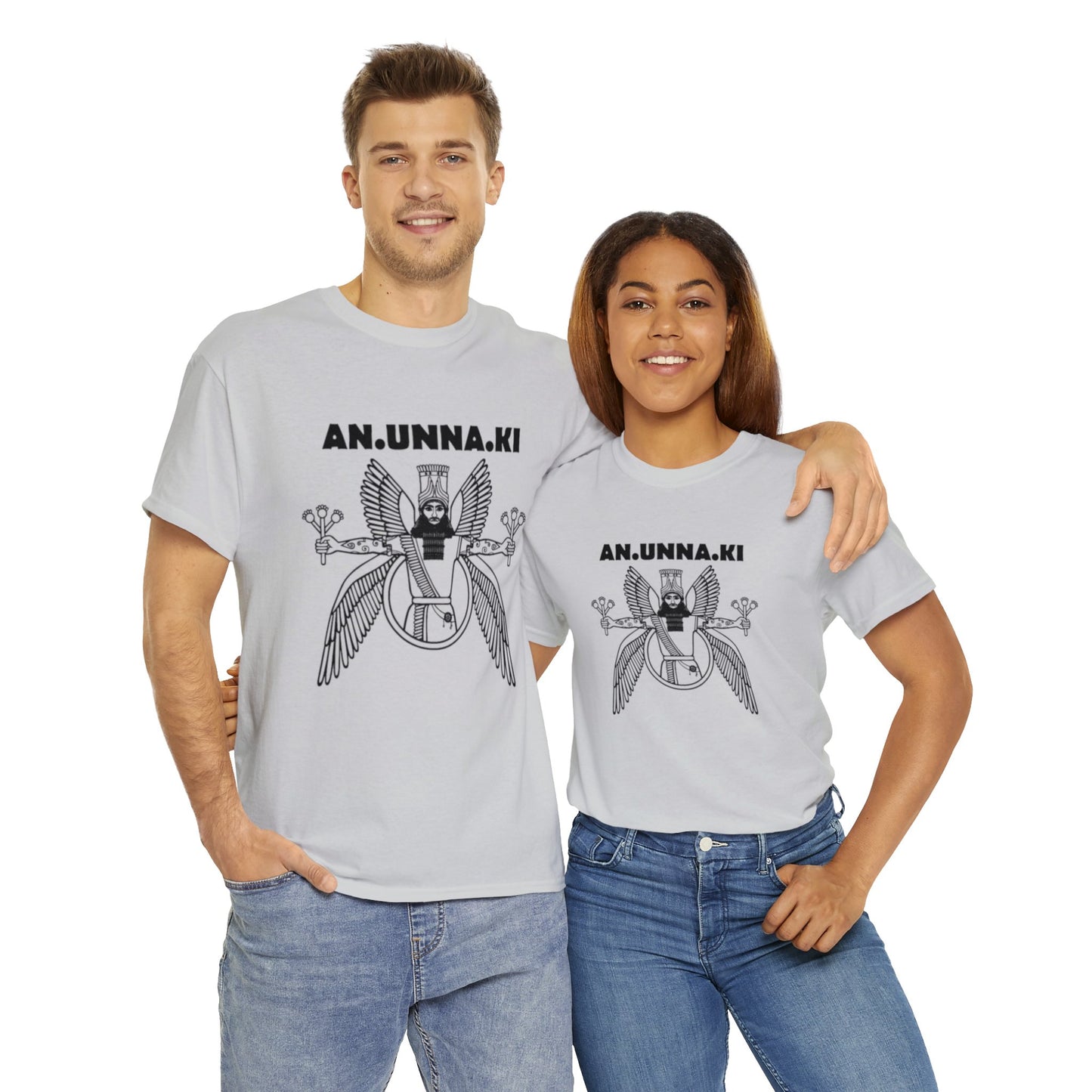 Unisex Heavy Cotton Tee - Anunnaki Ancient Aliens Tshirt