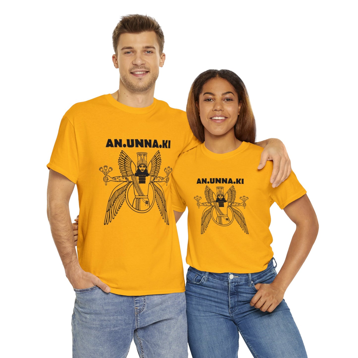 Unisex Heavy Cotton Tee - Anunnaki Ancient Aliens Tshirt
