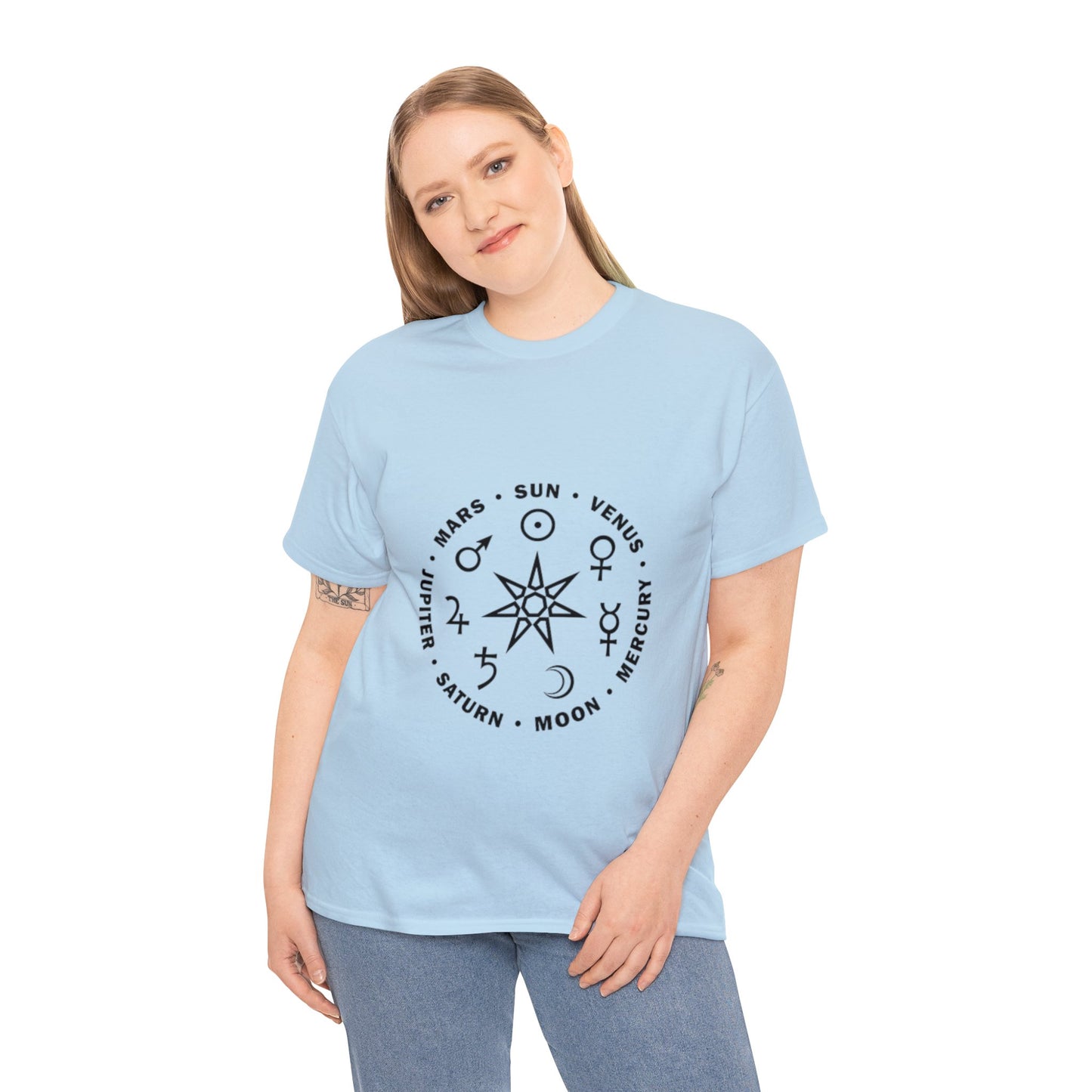 Unisex Heavy Cotton Tee -Astrology T-shirt