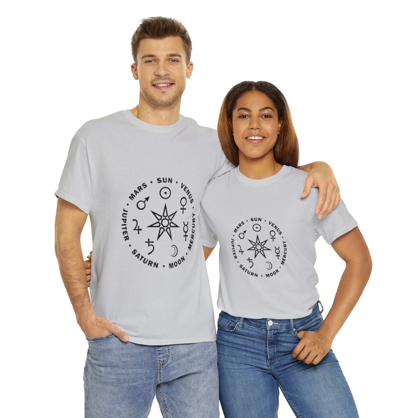Unisex Heavy Cotton Tee -Astrology T-shirt