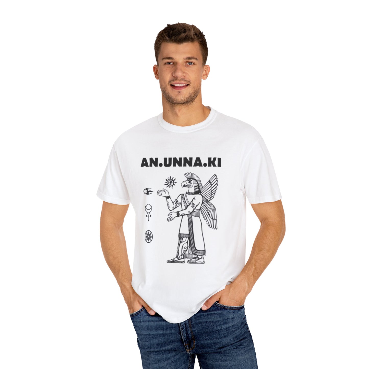 Unisex Garment-Dyed T-shirt - Anunnaki T-Shirt