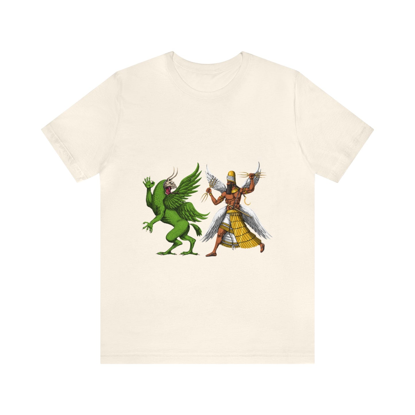 Unisex Marduk vs Tiamat Anunnaki Jersey Short Sleeve Tee