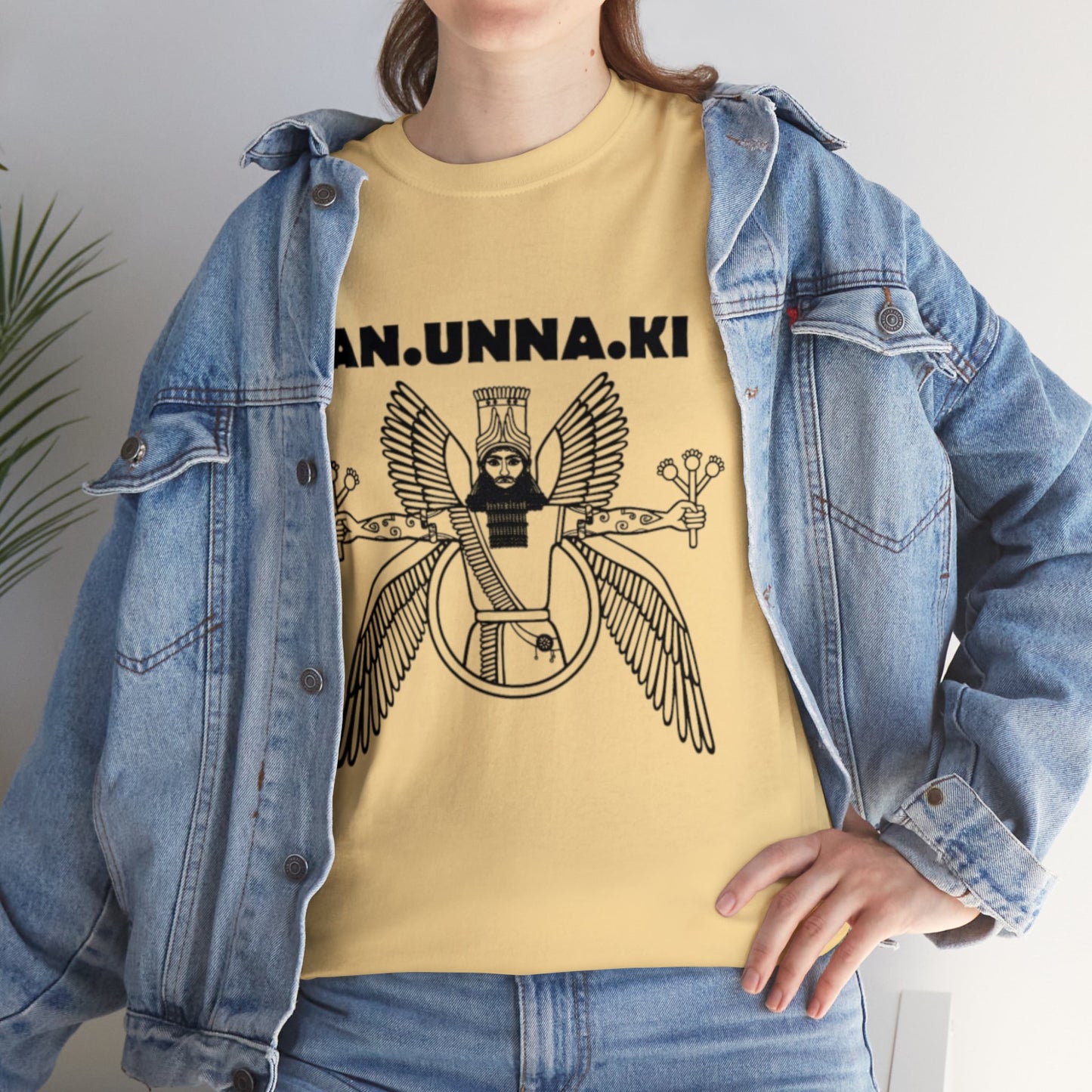 Unisex Heavy Cotton Tee - Anunnaki Ancient Aliens Tshirt