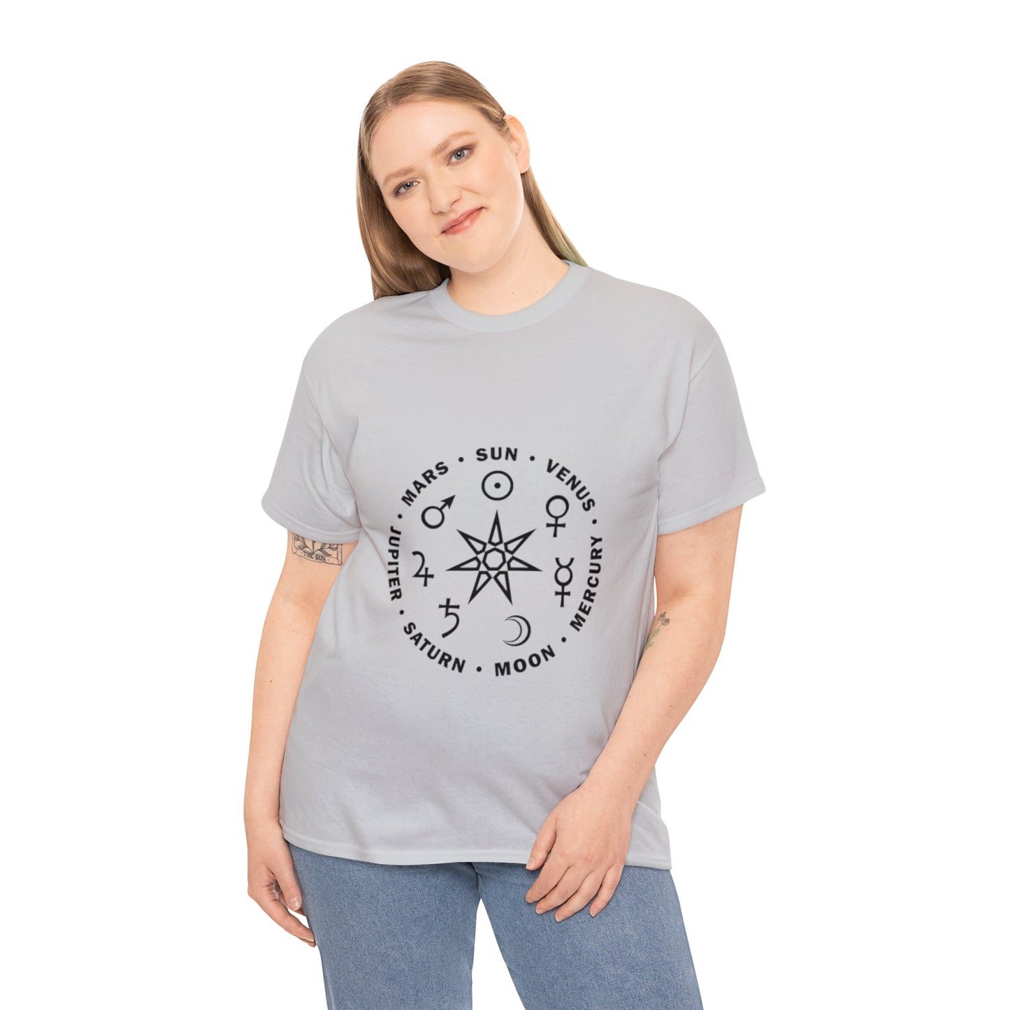 Unisex Heavy Cotton Tee -Astrology T-shirt