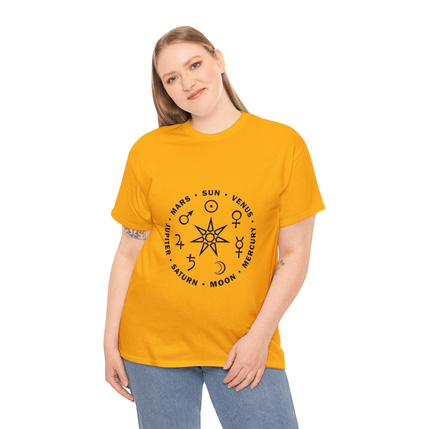 Unisex Heavy Cotton Tee -Astrology T-shirt