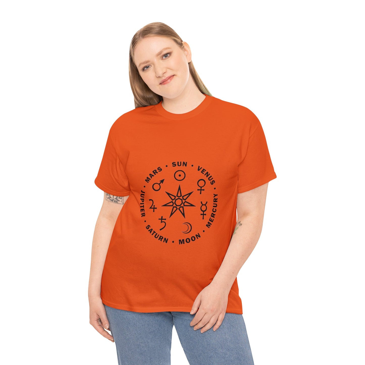 Unisex Heavy Cotton Tee -Astrology T-shirt