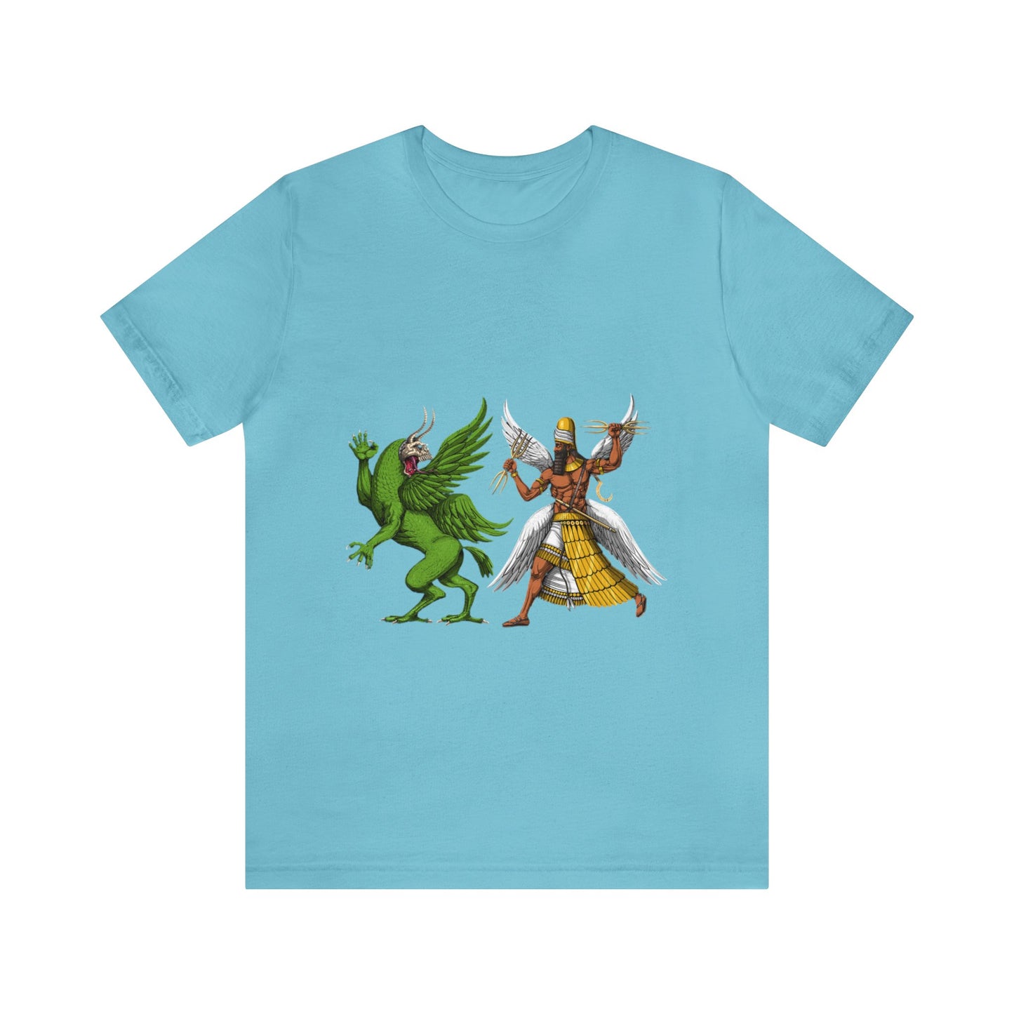 Unisex Marduk vs Tiamat Anunnaki Jersey Short Sleeve Tee