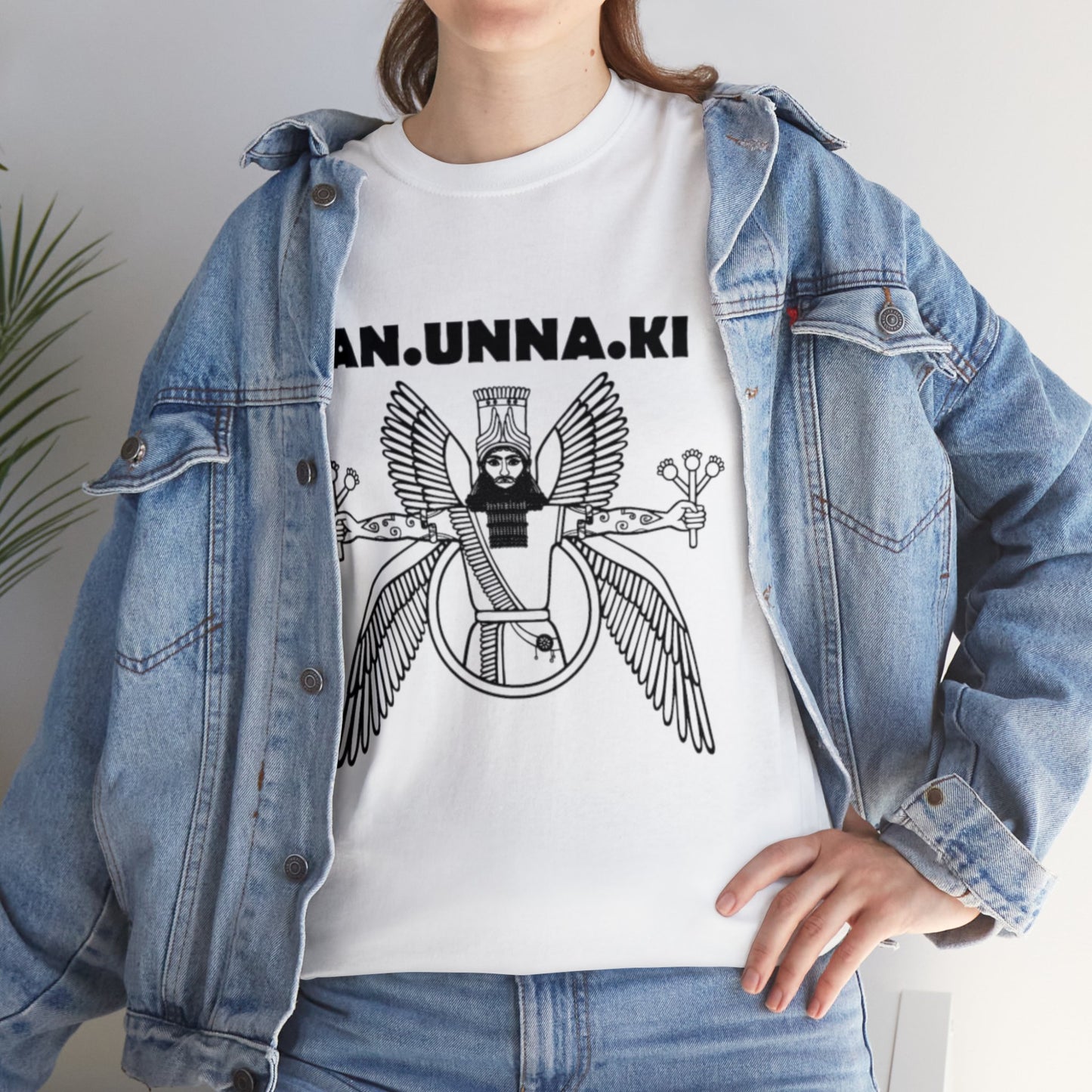 Unisex Heavy Cotton Tee - Anunnaki Ancient Aliens Tshirt