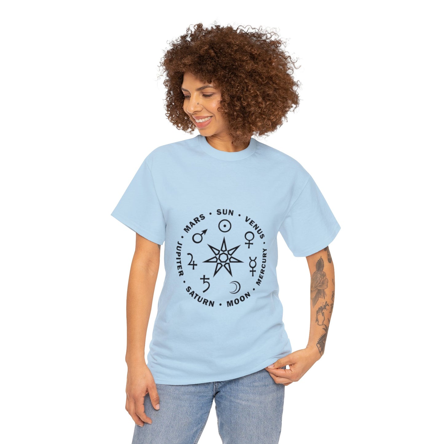 Unisex Heavy Cotton Tee -Astrology T-shirt