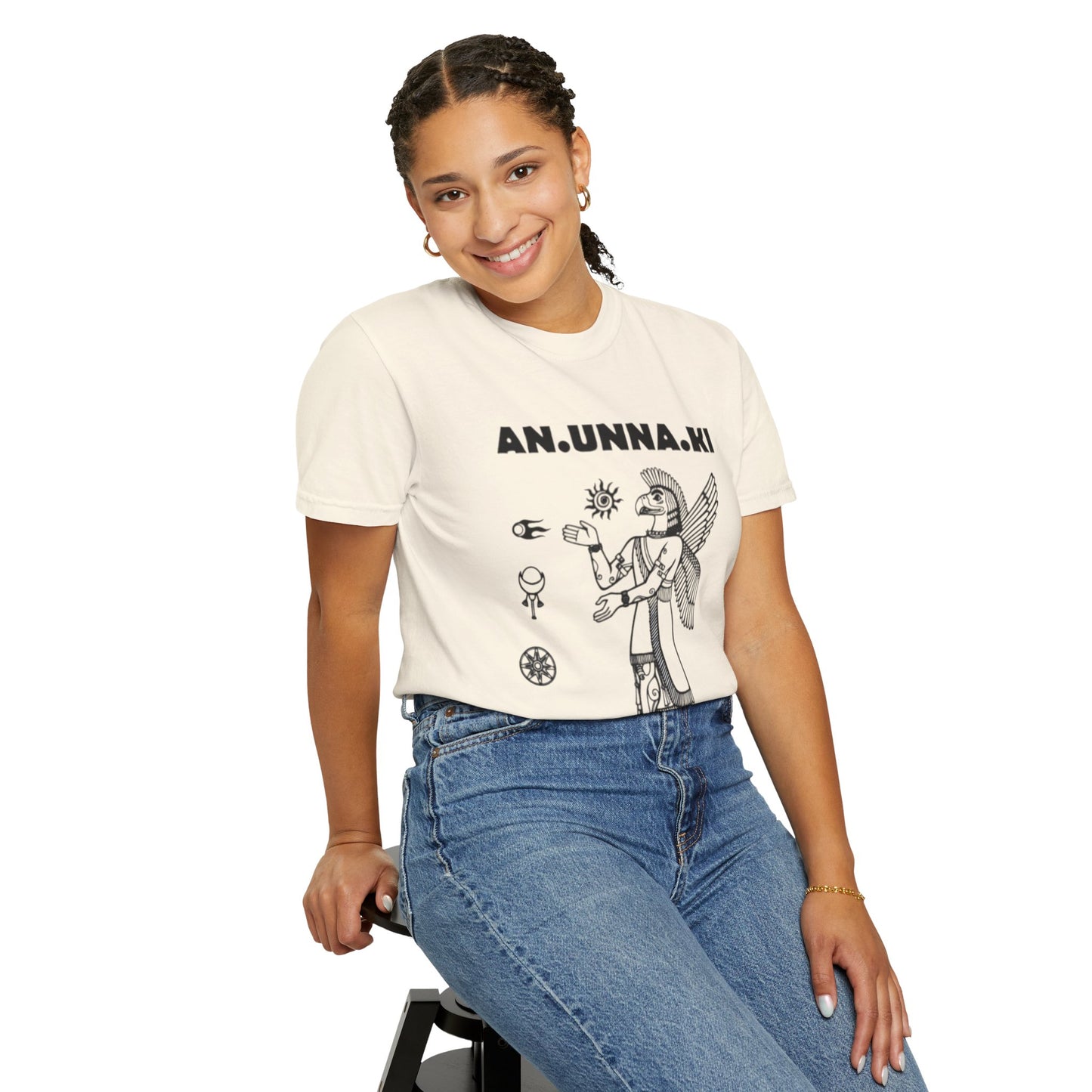 Unisex Garment-Dyed T-shirt - Anunnaki T-Shirt
