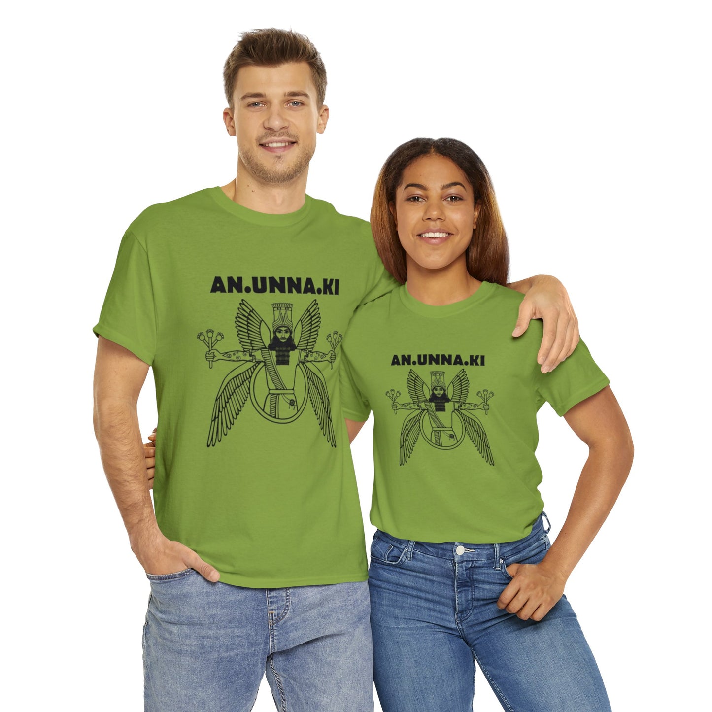 Unisex Heavy Cotton Tee - Anunnaki Ancient Aliens Tshirt