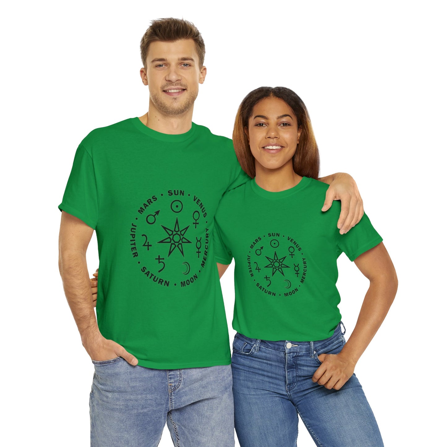 Unisex Heavy Cotton Tee -Astrology T-shirt