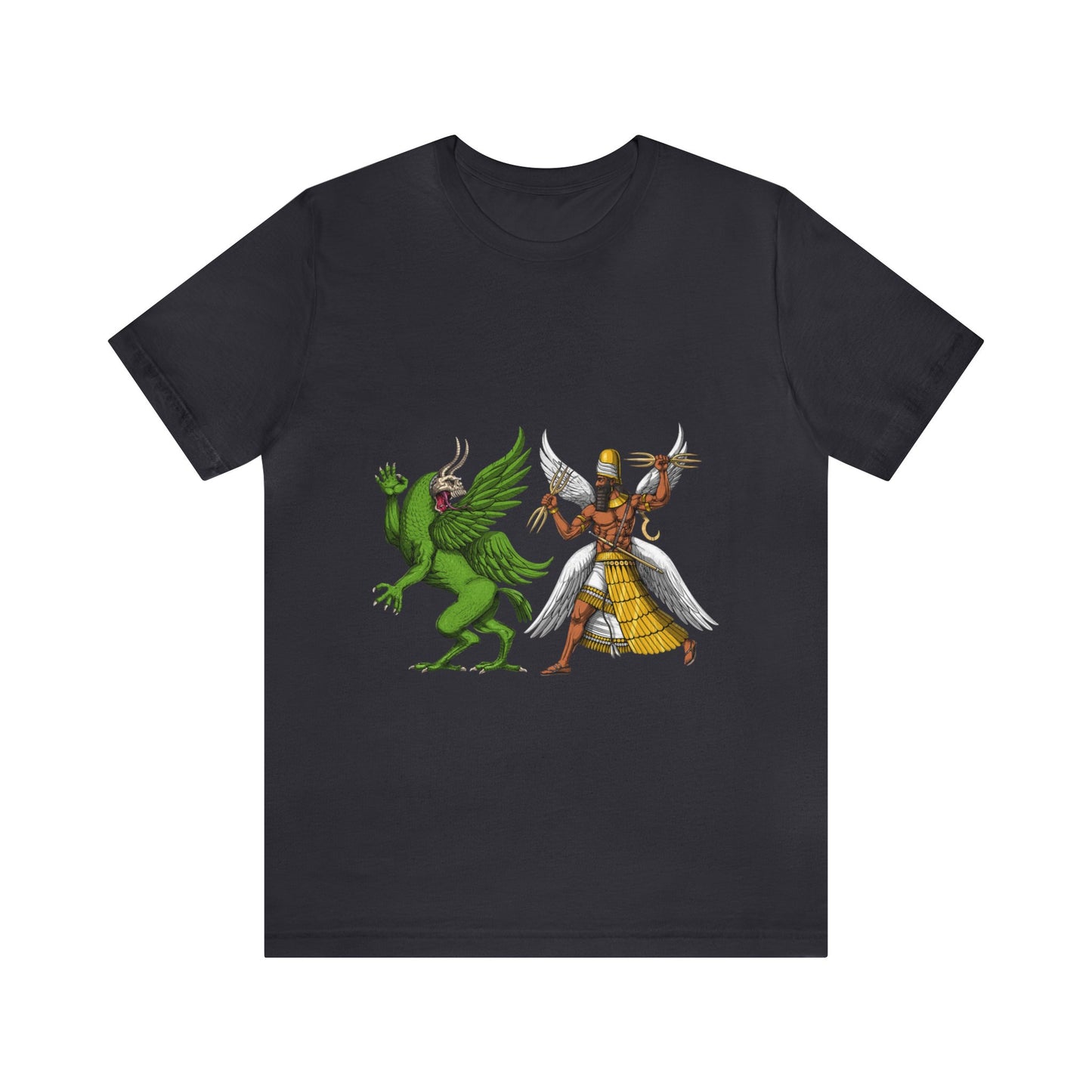 Unisex Marduk vs Tiamat Anunnaki Jersey Short Sleeve Tee