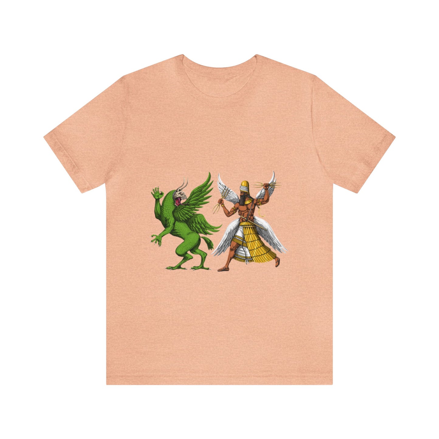 Unisex Marduk vs Tiamat Anunnaki Jersey Short Sleeve Tee